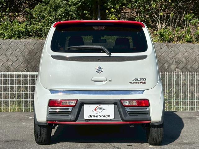 アルトターボRS ベースグレード 禁煙 ストラーダナビ バックカメラ フルセグTV DVD再生 衝突軽減ブレーキ Bluetooth USBポート プッシュスタート 純正15インチAW ETC パドルシフト スマートキー HIDライト(29枚目)