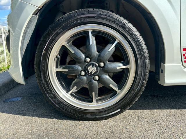 アルトターボRS ベースグレード 禁煙 ストラーダナビ バックカメラ フルセグTV DVD再生 衝突軽減ブレーキ Bluetooth USBポート プッシュスタート 純正15インチAW ETC パドルシフト スマートキー HIDライト(37枚目)