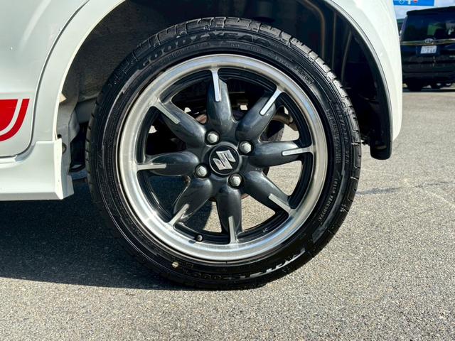 アルトターボRS ベースグレード 禁煙 ストラーダナビ バックカメラ フルセグTV DVD再生 衝突軽減ブレーキ Bluetooth USBポート プッシュスタート 純正15インチAW ETC パドルシフト スマートキー HIDライト(38枚目)