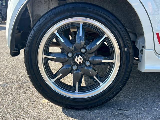 アルトターボRS ベースグレード 禁煙 ストラーダナビ バックカメラ フルセグTV DVD再生 衝突軽減ブレーキ Bluetooth USBポート プッシュスタート 純正15インチAW ETC パドルシフト スマートキー HIDライト(39枚目)