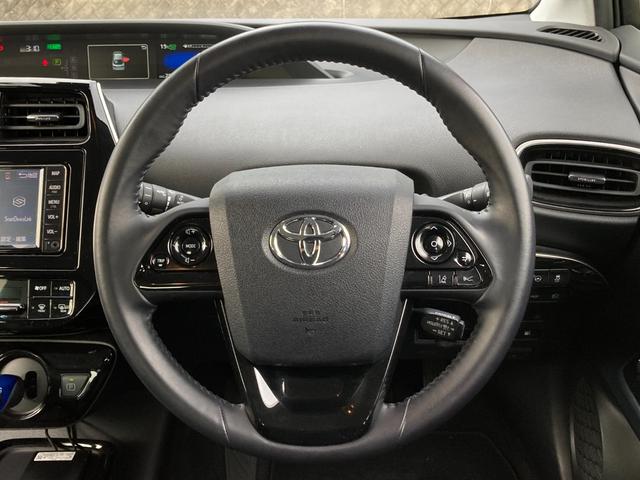 プリウス Ａ　禁煙　純正ナビ　トヨタセーフティセンス　レーダークルーズ　ＡＣ１００Ｖ　パワーシート　ヘッドアップディスプレイ　ブラインドスポットモニター　バックカメラ　ＥＴＣ　ドラレコ　前後クリアランスソナー（19枚目）