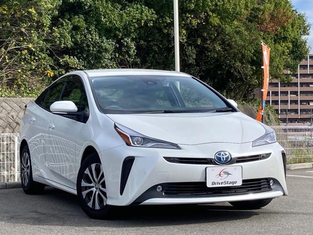 プリウス Aプレミアム 禁煙 黒革 360度カメラ シート冷暖 純正ナビ ヘッドアップディスプレイ レーダークルーズ AC100V USBポート LEDヘッドライト パワーシート ETC2.0 前後ドラレコ 車検整備付(11枚目)