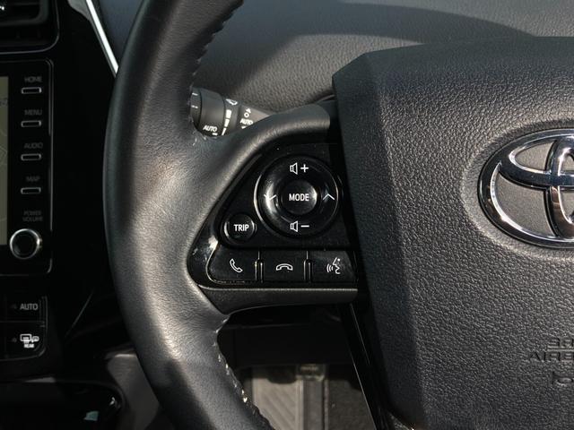 プリウス Aプレミアム 禁煙 黒革 360度カメラ シート冷暖 純正ナビ ヘッドアップディスプレイ レーダークルーズ AC100V USBポート LEDヘッドライト パワーシート ETC2.0 前後ドラレコ 車検整備付(19枚目)