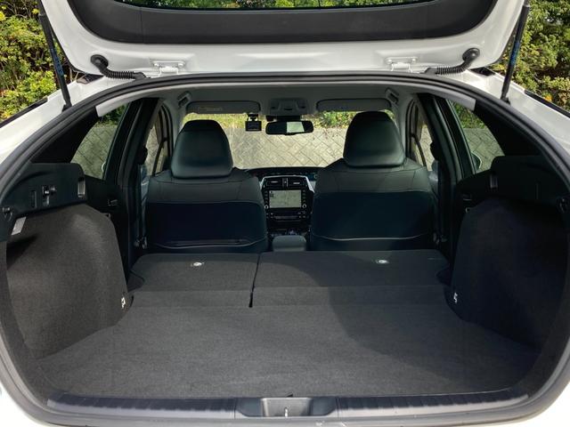 プリウス Aプレミアム 禁煙 黒革 360度カメラ シート冷暖 純正ナビ ヘッドアップディスプレイ レーダークルーズ AC100V USBポート LEDヘッドライト パワーシート ETC2.0 前後ドラレコ 車検整備付(52枚目)