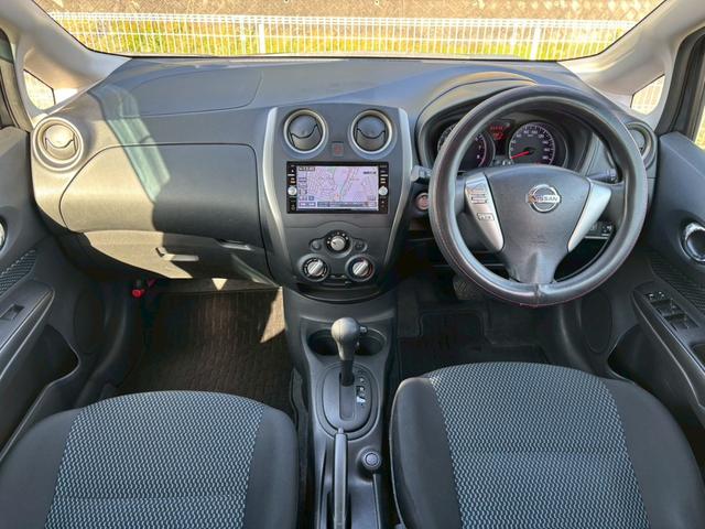 ノート X ユーザー買取車 純正ナビ バックカメラ フルエアロ 衝突軽減ブレーキ レーンキープ フルセグTV Bluetooth DVD再生可 ETC USBボート アイドリングストップ スペアキー 点検整備付(5枚目)