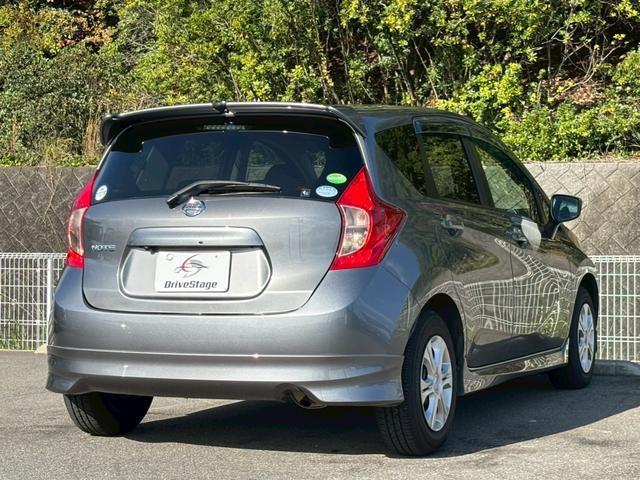 ノート X ユーザー買取車 純正ナビ バックカメラ フルエアロ 衝突軽減ブレーキ レーンキープ フルセグTV Bluetooth DVD再生可 ETC USBボート アイドリングストップ スペアキー 点検整備付(6枚目)