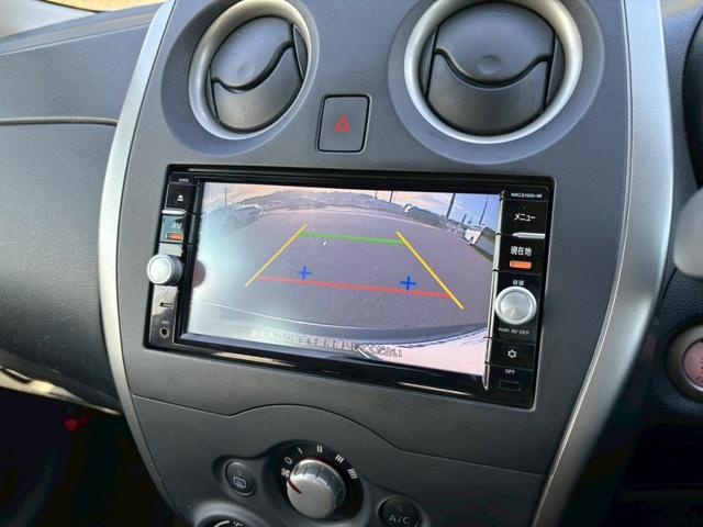 ノート X ユーザー買取車 純正ナビ バックカメラ フルエアロ 衝突軽減ブレーキ レーンキープ フルセグTV Bluetooth DVD再生可 ETC USBボート アイドリングストップ スペアキー 点検整備付(12枚目)