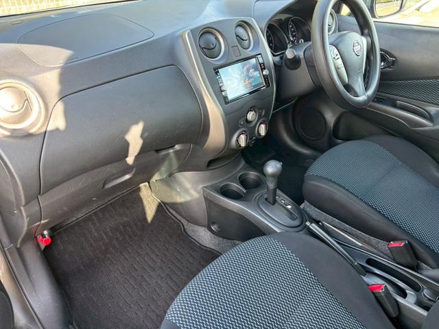 ノート X ユーザー買取車 純正ナビ バックカメラ フルエアロ 衝突軽減ブレーキ レーンキープ フルセグTV Bluetooth DVD再生可 ETC USBボート アイドリングストップ スペアキー 点検整備付(24枚目)