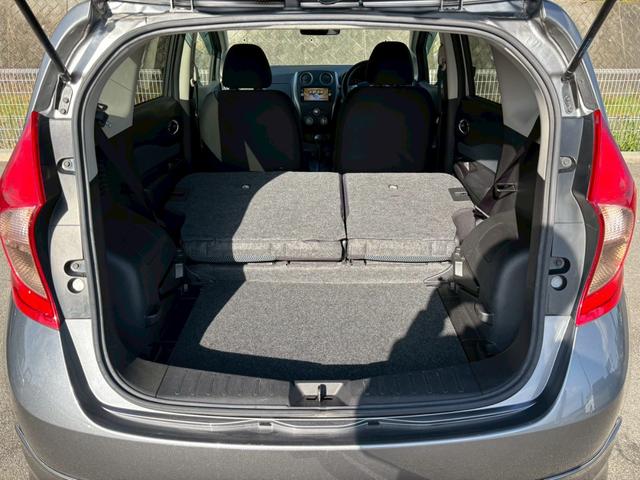 ノート X ユーザー買取車 純正ナビ バックカメラ フルエアロ 衝突軽減ブレーキ レーンキープ フルセグTV Bluetooth DVD再生可 ETC USBボート アイドリングストップ スペアキー 点検整備付(33枚目)