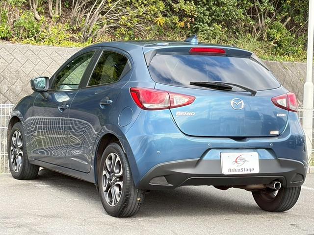 デミオ ＸＤツーリング　禁煙車　純正ナビ　フルセグ　クルコン　ブラインドスポットモニター　レーンキープ　シートヒーター　ＥＴＣ　ＨＵＤ　衝突軽減　ＬＥＤヘッドライト　純正１６インチＡＷ　パドルシフト　ＵＳＢ　ディーゼルターボ（8枚目）