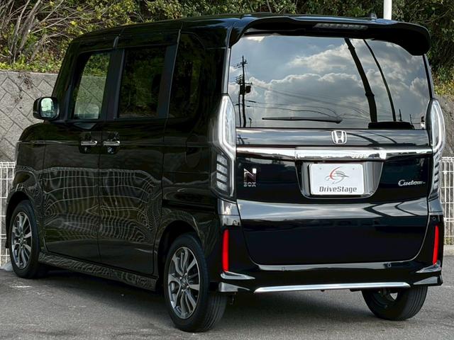 N-BOXカスタム L 禁煙 純正8型ナビ Carplay バックカメラ 前後ドラレコ レーダークルーズ シートヒーター 衝突軽減ブレーキ レーンキープ 電動スライドドア LEDヘッドライト ETC車載器 純正14インチAW(8枚目)