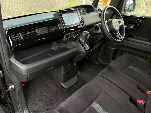 N-BOXカスタム L 禁煙 純正8型ナビ Carplay バックカメラ 前後ドラレコ レーダークルーズ シートヒーター 衝突軽減ブレーキ レーンキープ 電動スライドドア LEDヘッドライト ETC車載器 純正14インチAW(36枚目)