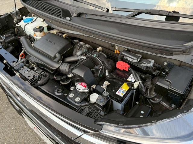 N-BOXカスタム L 禁煙 純正8型ナビ Carplay バックカメラ 前後ドラレコ レーダークルーズ シートヒーター 衝突軽減ブレーキ レーンキープ 電動スライドドア LEDヘッドライト ETC車載器 純正14インチAW(55枚目)