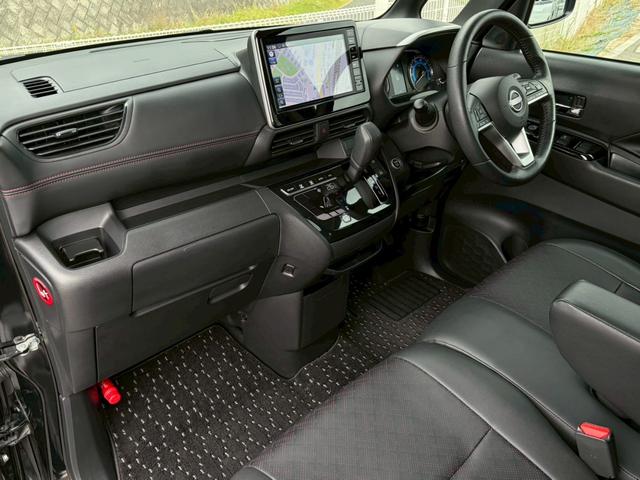 ルークス ハイウェイスター　Ｇターボプロパイロットエディション　禁煙　純正９インチナビ　黒革　アラウンドビューモニター　両側パワースライドドア　デジタルインナーミラー　レーダークルーズ　フルセグ　前後ドラレコ　ＬＥＤヘッドライト　純正１５インチアルミ　インテリキー（49枚目）