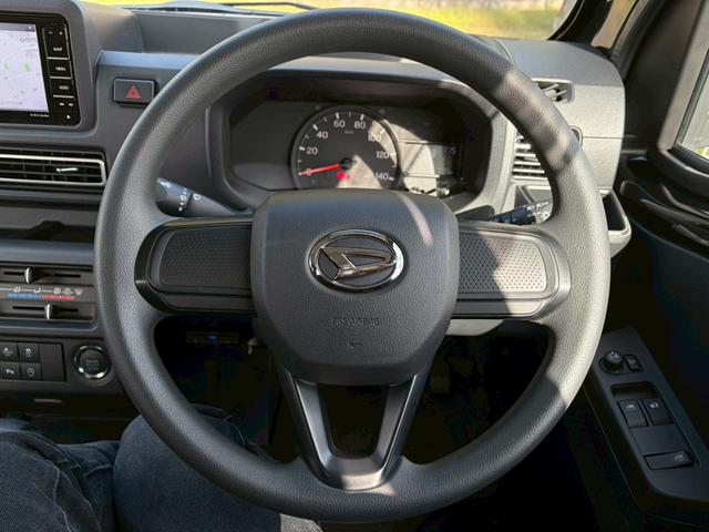 ハイゼットトラック ジャンボエクストラ　ワンオーナー　ユーザー買取　禁煙　社外ナビ　フルセグ　インテリキー　プッシュスタート　衝突軽減　レーンキープ　ＬＥＤヘッドライト　オートライト　ＥＴＣ　電格ミラー　パワーウインドウ　前後クリソナ（11枚目）