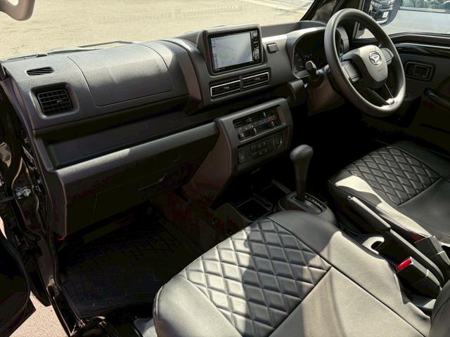 ハイゼットトラック ジャンボエクストラ　ワンオーナー　ユーザー買取　禁煙　社外ナビ　フルセグ　インテリキー　プッシュスタート　衝突軽減　レーンキープ　ＬＥＤヘッドライト　オートライト　ＥＴＣ　電格ミラー　パワーウインドウ　前後クリソナ（34枚目）