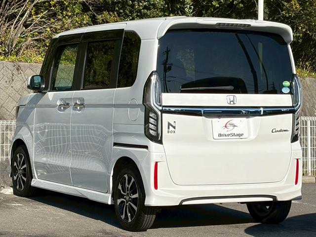 Ｎ－ＢＯＸカスタム Ｇ・ＥＸホンダセンシング　ワンオーナー　禁煙　純正ナビ　バックカメラ　ドラレコ　レーダークルーズコントロール　レーンキープ　ＬＥＤヘッドライト　ＥＴＣ車載器　パワースライドドア　衝突軽減ブレーキ　純正１４インチＡＷ　車検整備付（8枚目）