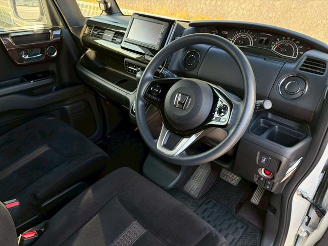 Ｎ－ＢＯＸカスタム Ｇ・ＥＸホンダセンシング　ワンオーナー　禁煙　純正ナビ　バックカメラ　ドラレコ　レーダークルーズコントロール　レーンキープ　ＬＥＤヘッドライト　ＥＴＣ車載器　パワースライドドア　衝突軽減ブレーキ　純正１４インチＡＷ　車検整備付（33枚目）