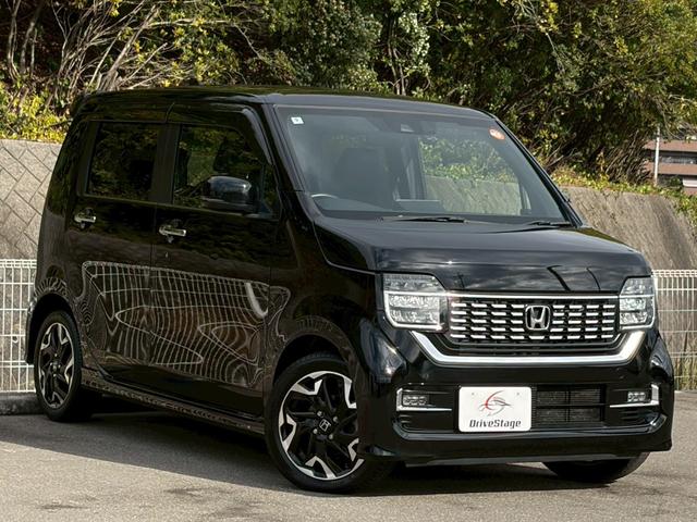 Ｎ－ＷＧＮカスタム Ｌ・ターボホンダセンシング　禁煙車　前後ドラレコ　純正ナビ　バックカメラ　レーダークルーズ　電動パーキングブレーキ　シートヒーター　パドルシフト　ハーフレザーシート　ＬＥＤヘッドライト　ＥＴＣ　フルセグ　純正１５ＡＷ　車検整備付（5枚目）