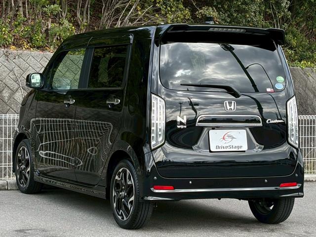 Ｎ－ＷＧＮカスタム Ｌ・ターボホンダセンシング　禁煙車　前後ドラレコ　純正ナビ　バックカメラ　レーダークルーズ　電動パーキングブレーキ　シートヒーター　パドルシフト　ハーフレザーシート　ＬＥＤヘッドライト　ＥＴＣ　フルセグ　純正１５ＡＷ　車検整備付（9枚目）