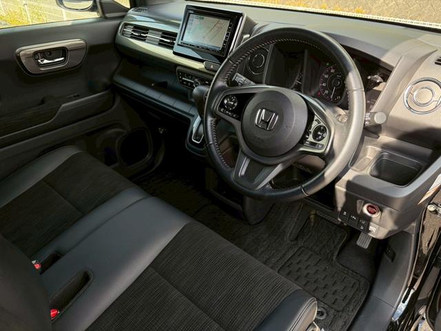 Ｎ－ＷＧＮカスタム Ｌ・ターボホンダセンシング　禁煙車　前後ドラレコ　純正ナビ　バックカメラ　レーダークルーズ　電動パーキングブレーキ　シートヒーター　パドルシフト　ハーフレザーシート　ＬＥＤヘッドライト　ＥＴＣ　フルセグ　純正１５ＡＷ　車検整備付（37枚目）