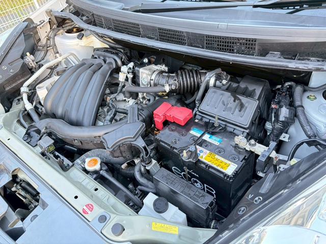 ノート １５Ｘ　ＳＶ＋プラズマ　走行約１２８００ｋｍ！　ユーザー買取車　ワンオーナー　禁煙車　後期型　純正ナビ　バックカメラ　フルセグ　ＥＴＣ　純正サンドバイザー　エコモード　インテリジェントキー　Ｂｌｕｅｔｏｏｔｈ　オートエアコン（42枚目）