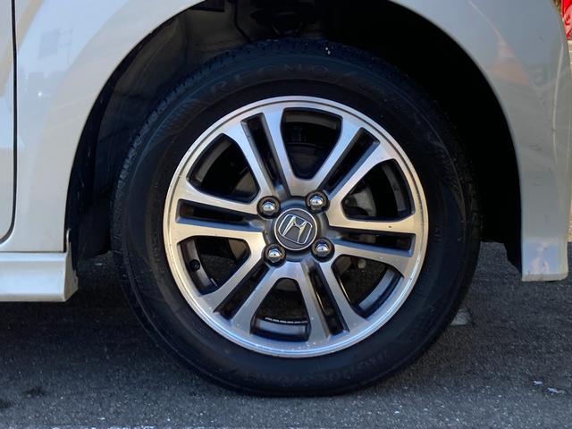 N-BOXカスタム G SSパッケージ ユーザー買取車 禁煙 社外8インチナビ バックカメラ ドラレコ 衝突軽減ブレーキ HIDヘッドライト 両側パワースライドドア シートヒーター フルセグ ETC レーダー探知機 純正14インチアルミ(36枚目)