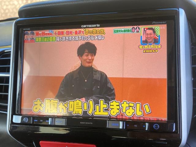 N-BOXカスタム G SSパッケージ ユーザー買取車 禁煙 社外8インチナビ バックカメラ ドラレコ 衝突軽減ブレーキ HIDヘッドライト 両側パワースライドドア シートヒーター フルセグ ETC レーダー探知機 純正14インチアルミ(51枚目)