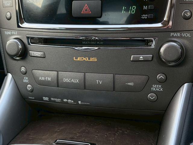 ＩＳ ＩＳ２５０　バージョンＬ　後期　サンルーフ　黒革　レーダークルーズ　純正ナビ　禁煙　ベンチレーション　バックカメラ　ドラレコ　リア電動サンシェード　Ｂｌｕｅｔｏｏｔｈ　ＵＳＢ・ＡＵＸ接続　純正１８ＡＷ　ＥＴＣ　車検整備付（22枚目）