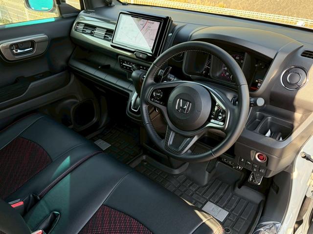 N-WGNカスタム L・ターボホンダセンシング BLITZ車高調 無限マフラー フルエアロ 無限フロントグリル 9型メモリーナビ フロント・バックカメラ 前後ドラレコ カロッツェリアスピーカー レーダークルーズ ハーフレザー フルセグ HDMI接続(46枚目)