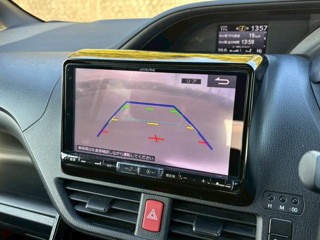 ヴォクシー ＺＳ　アルパイン９型ナビ　１２．８型フリップダウン　モデリスタエアロ　バックカメラ　両側電動スライド　レーンキープ　ＨＤＭＩ　クルーズコントロール　衝突軽減ブレーキ　ドライブレコーダー前後　ＥＴＣ　禁煙（35枚目）