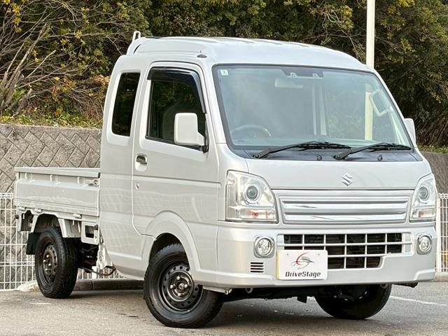 スーパーキャリイ Ｘ　４ＷＤ　三方開　禁煙車　社外メモリーナビ　バックカメラ　衝突軽減ブレーキ　レーンキープ　ＨＩＤヘッドライト　キーレスエントリー　ＥＴＣ　フルセグＴＶ　Ｂｌｕｅｔｏｏｔｈ　オートハイビーム　点検整備付（5枚目）