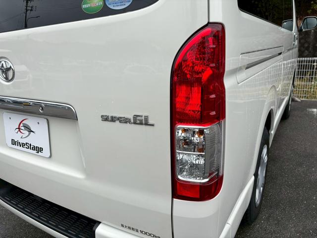 レジアスエースバン ロングスーパーＧＬ　禁煙　５型　純正ナビ　バックカメラ　後席クーラー、ヒーター　両側スライド　ドライブレコーダー　フルセグＴＶ　衝突軽減ブレーキ　レーンキープ　オートハイビーム　Ｂｌｕｅｔｏｏｔｈ　ＥＴＣ　車検整備付（38枚目）