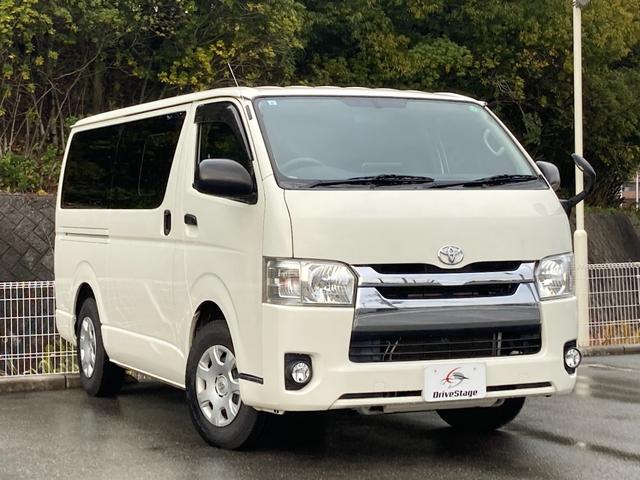 ハイエースバン ＤＸ　ＧＬパッケージ　ワンオーナー　禁煙　ストラーダ９インチナビ　ＡＣ１００Ｖ　リアヒーター　リアクーラー　バックカメラ　フルセグ　ＥＴＣ　Ｂｌｕｅｔｏｏｔｈ接続　ＣＤ／ＤＶＤ再生　キーレス　電格ミラー　ディーゼルターボ（11枚目）