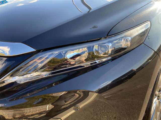 ハリアー プレミアム　禁煙車　純正ナビ　フロント・バックカメラ　ハーフレザーシート　パワーシート　レーダークルーズコントロール　衝突軽減ブレーキ　レーンキープ　パワーバックドア　ＬＥＤヘッドライト　純正１８インチアルミ（35枚目）