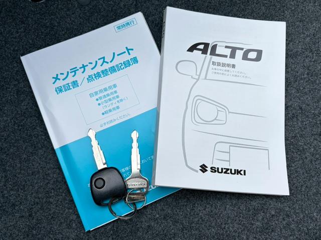 アルト Ｆ　期間販売！　ユーザー買取　禁煙車　前後ドラレコ　デジタルインナーミラー　ＬＥＤヘッドライト　キーレスエントリー　ＣＤ再生可　ドアバイザー　エアコン　パワステ　横滑り防止装置　盗難防止装置　点検整備付（8枚目）