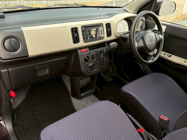 アルト Ｆ　期間販売！　ユーザー買取　禁煙車　前後ドラレコ　デジタルインナーミラー　ＬＥＤヘッドライト　キーレスエントリー　ＣＤ再生可　ドアバイザー　エアコン　パワステ　横滑り防止装置　盗難防止装置　点検整備付（25枚目）