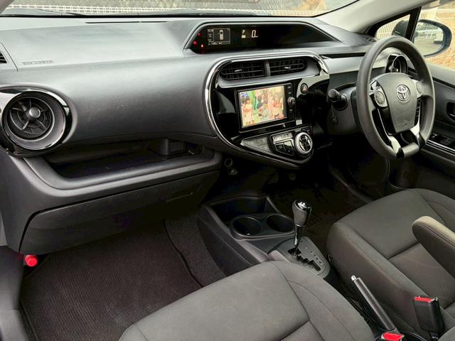 アクア Sスタイルブラック 禁煙車 純正ナビ バックカメラ ドラレコ LEDヘッドライト 純正15AW インテリキー 衝突軽減ブレーキ レーンキープ ETC フルセグ Bluetooth オートハイビーム 点検整備付 保証1年(33枚目)