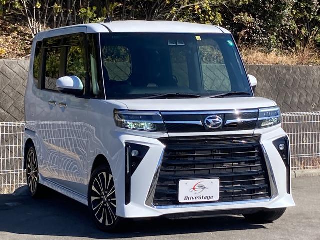 タント カスタムＲＳ　ターボ　禁煙車　両側パワースライド　純正ナビ　全周囲モニター　ハーフレザーシート　シートヒーター　ＬＥＤヘッドライト　衝突軽減ブレーキ　レーンキープ　前後クリソナ　純正１５インチＡＷ　車検整備付（10枚目）