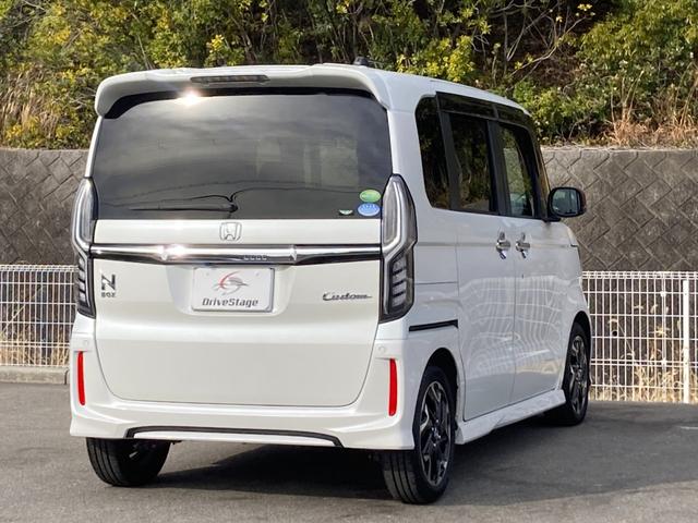 Ｎ－ＢＯＸカスタム Ｇ・Ｌターボホンダセンシング　ワンオーナー　ユーザー買取　両側電動スライドドア　ハーフレザーシート　純正８インチナビ　バックカメラ　レーダークルーズ　前後ドラレコ　ＥＴＣ　フルセグ　純正１５インチアルミ　パドルシフト　車検整備付き（8枚目）