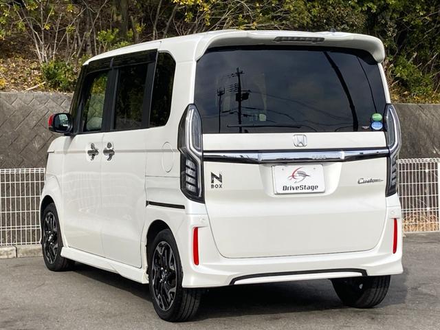 Ｎ－ＢＯＸカスタム Ｇ・Ｌターボホンダセンシング　ワンオーナー　ユーザー買取　両側電動スライドドア　ハーフレザーシート　純正８インチナビ　バックカメラ　レーダークルーズ　前後ドラレコ　ＥＴＣ　フルセグ　純正１５インチアルミ　パドルシフト　車検整備付き（9枚目）