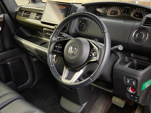 Ｎ－ＢＯＸカスタム Ｇ・Ｌターボホンダセンシング　ワンオーナー　ユーザー買取　両側電動スライドドア　ハーフレザーシート　純正８インチナビ　バックカメラ　レーダークルーズ　前後ドラレコ　ＥＴＣ　フルセグ　純正１５インチアルミ　パドルシフト　車検整備付き（51枚目）