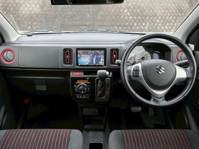 アルトターボＲＳ ベースグレード　禁煙車　社外ナビ　バックカメラ　ドラレコ　ＥＴＣ　シートヒーター　衝突軽減ブレーキ　純正１５インチアルミ　インテリキー　フルセグ　ＨＩＤヘッドライト　パドルシフト　Ｂｌｕｅｔｏｏｔｈ接続可　車検整備付（6枚目）