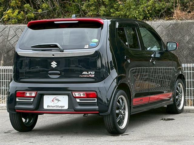 アルトターボＲＳ ベースグレード　禁煙車　社外ナビ　バックカメラ　ドラレコ　ＥＴＣ　シートヒーター　衝突軽減ブレーキ　純正１５インチアルミ　インテリキー　フルセグ　ＨＩＤヘッドライト　パドルシフト　Ｂｌｕｅｔｏｏｔｈ接続可　車検整備付（7枚目）
