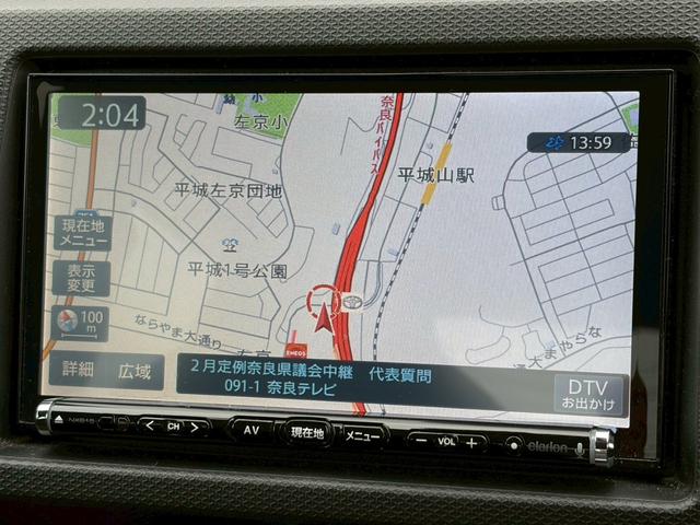 アルトターボＲＳ ベースグレード　禁煙車　社外ナビ　バックカメラ　ドラレコ　ＥＴＣ　シートヒーター　衝突軽減ブレーキ　純正１５インチアルミ　インテリキー　フルセグ　ＨＩＤヘッドライト　パドルシフト　Ｂｌｕｅｔｏｏｔｈ接続可　車検整備付（10枚目）