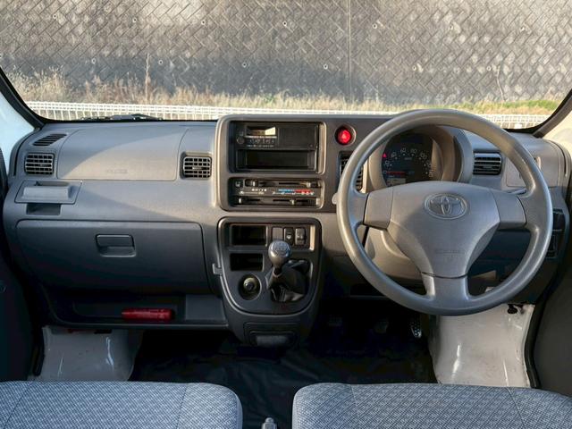 ピクシスバン スペシャル　５速ＭＴ　ユーザー買取　禁煙車　両側スライドドア　エアコン　運転席・助手席エアバック　純正オーディオ　パワーステアリング　ヘッドライトレベライザー　車検整備付（7枚目）