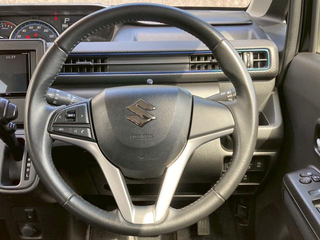 ワゴンＲ ハイブリッドＦＺ　禁煙　社外メモリーナビ　バックカメラ　ドライブレコーダー　Ｂｌｕｅｔｏｏｔｈ　インテリキー　衝突軽減ブレーキ　レーンキープ　ＬＥＤヘッドライト　シートヒーター　ＥＴＣ　オートライト　純正１４アルミ（10枚目）