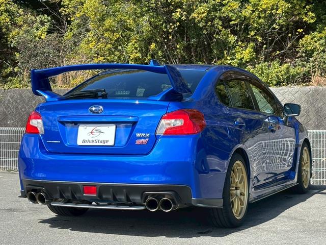 ＷＲＸ ＳＴＩ ＳＴＩ　禁煙　６ＭＴ　ユーザー買取　Ｔベルト交換済み　ＳＴＩフルエアロ　ＳＴＩマフラー　社外ナビ　バックカメラ　ＥＮＫＥＩ１８インチＡＷ　追加ブーストメーター　ブレンボキャリパー　レーダー探知機　法定点検整備（7枚目）