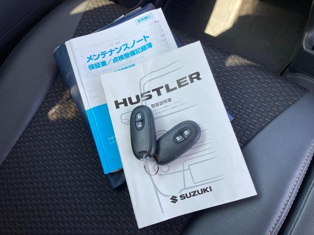 ハスラー ＪスタイルＩＩ　ユーザー買取　禁煙　ハーフレザー　衝突軽減ブレーキ　前席シートヒーター　純正ナビ　ＥＴＣ　フルセグ　純正１５インチＡＷ　レーンキープアシスト　Ｂｌｕｅｔｏｏｔｈ接続　ＵＳＢ接続　２０２５年製タイヤ装着（6枚目）