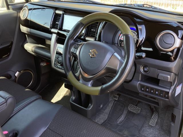 ハスラー ＪスタイルＩＩ　ユーザー買取　禁煙　ハーフレザー　衝突軽減ブレーキ　前席シートヒーター　純正ナビ　ＥＴＣ　フルセグ　純正１５インチＡＷ　レーンキープアシスト　Ｂｌｕｅｔｏｏｔｈ接続　ＵＳＢ接続　２０２５年製タイヤ装着（45枚目）